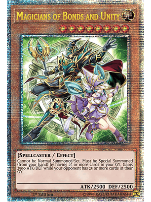 Magicians of Bonds and Unity - DUNE-EN000 - Quarter Century Rare 1st Edition