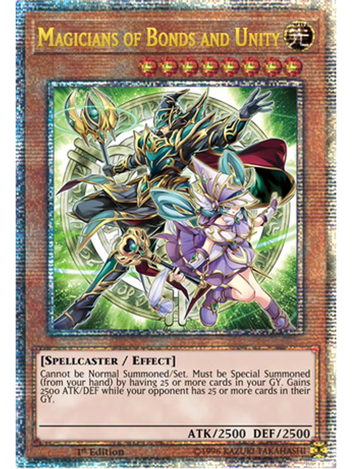 Magicians of Bonds and Unity - DUNE-EN000 - Quarter Century Rare 1st Edition 1