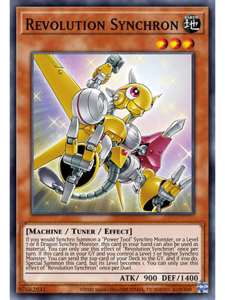 Revolution Synchron - DUNE-EN002 - Secret Rare 1st Edition 1