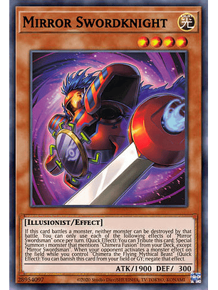 Mirror Swordknight - DUNE-EN006 - Super Rare 1st Edition