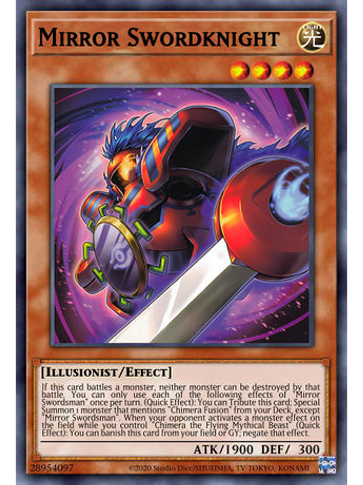 Mirror Swordknight - DUNE-EN006 - Super Rare 1st Edition 1
