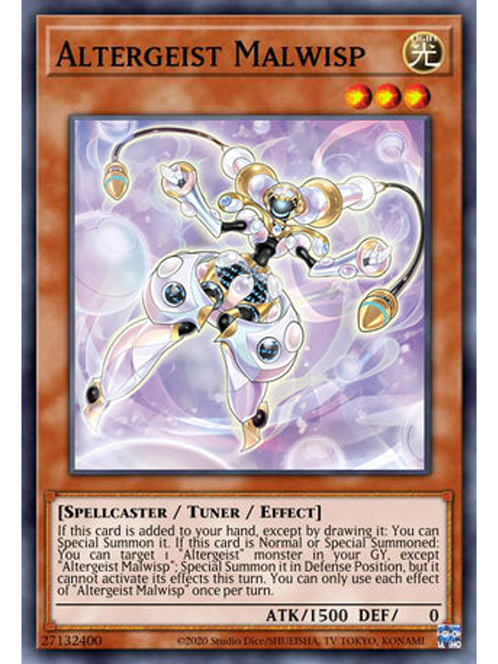 Altergeist Malwisp - DUNE-EN009 - Super Rare 1st Edition 1