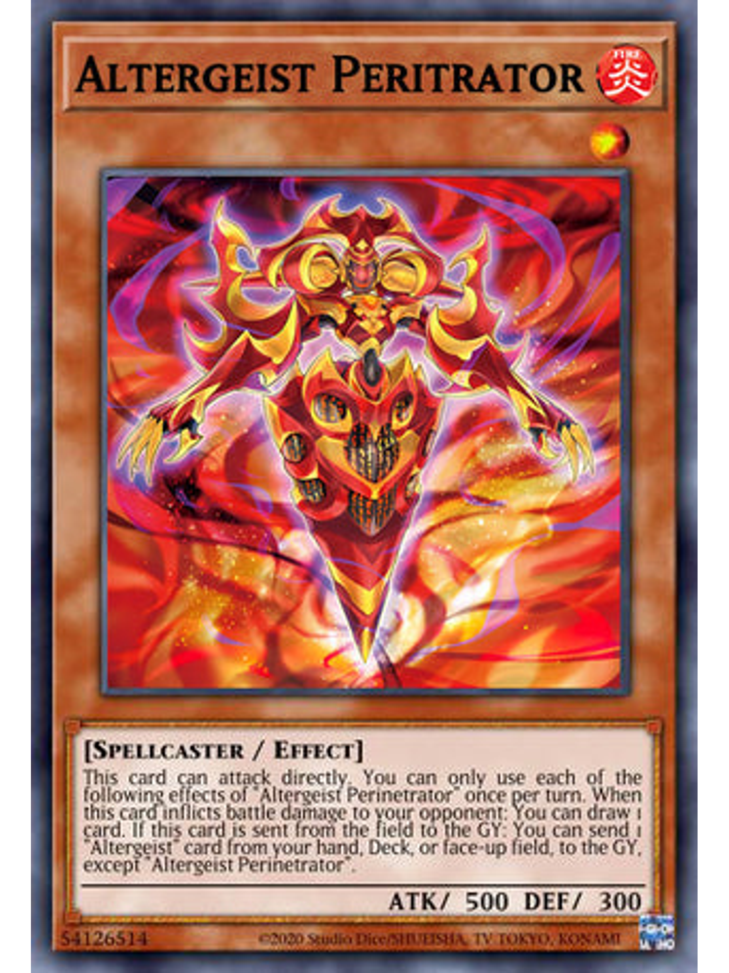 Altergeist Peritrator - DUNE-EN010 - Super Rare 1st Edition 1