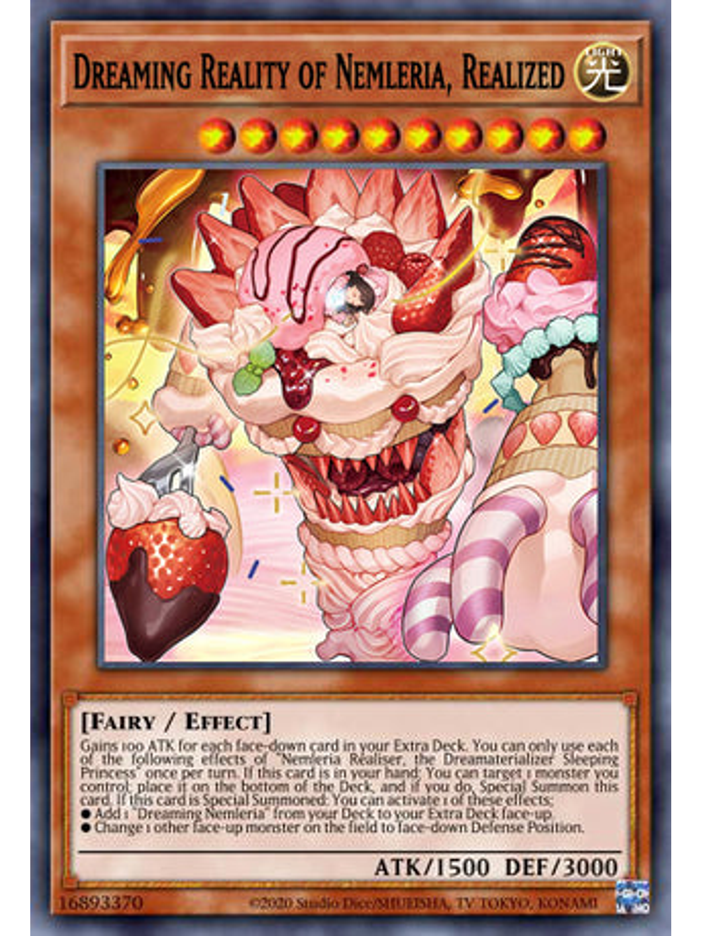 Dreaming Reality of Nemleria, Realized - DUNE-EN015 - Super Rare 1st Edition 1