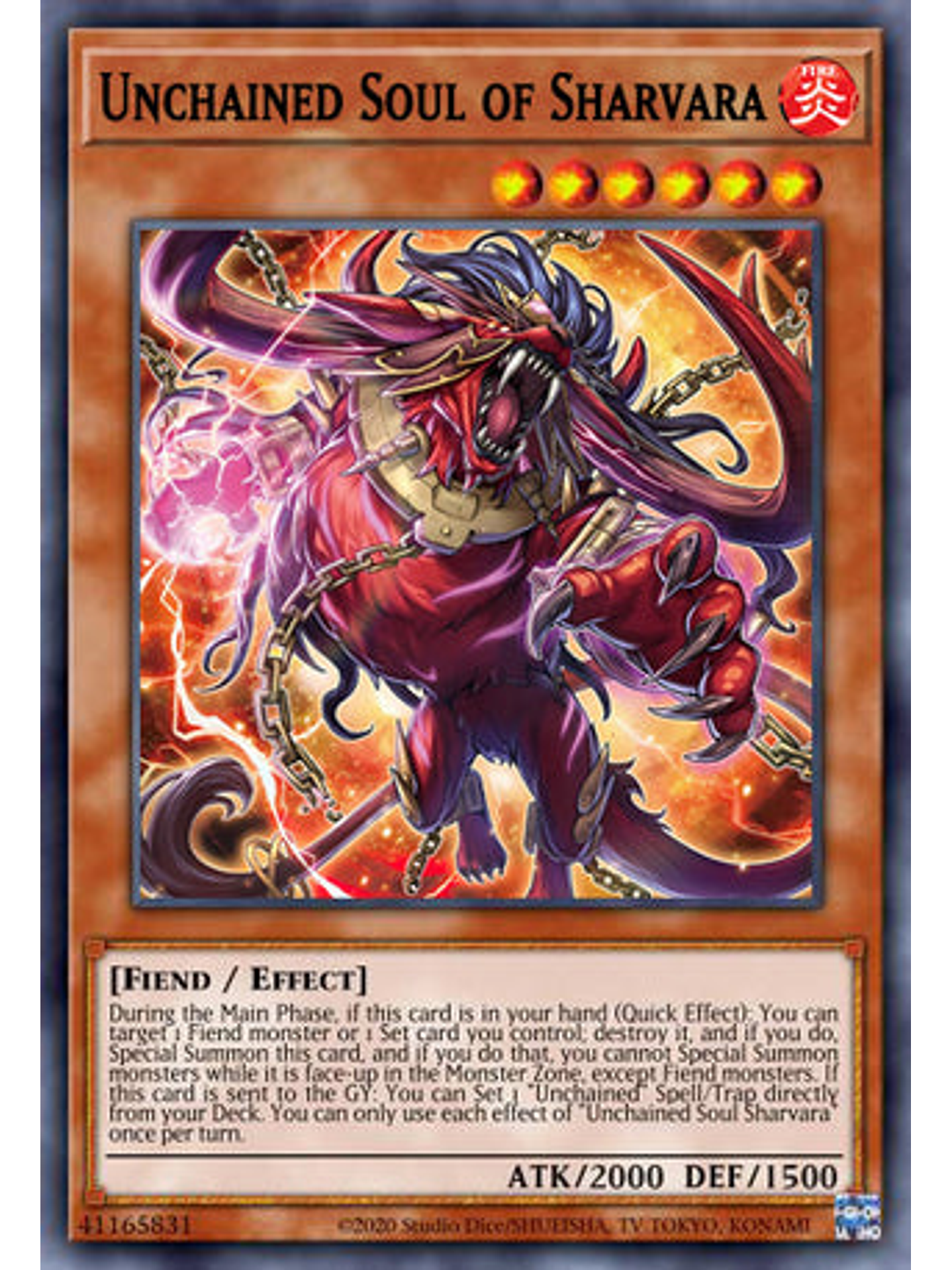 Unchained Soul of Sharvara - DUNE-EN019 - Common 1st Edition 1