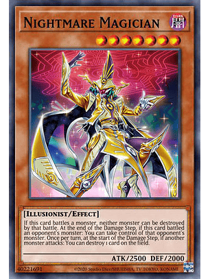 Nightmare Magician - DUNE-EN025 - Secret Rare 1st Edition