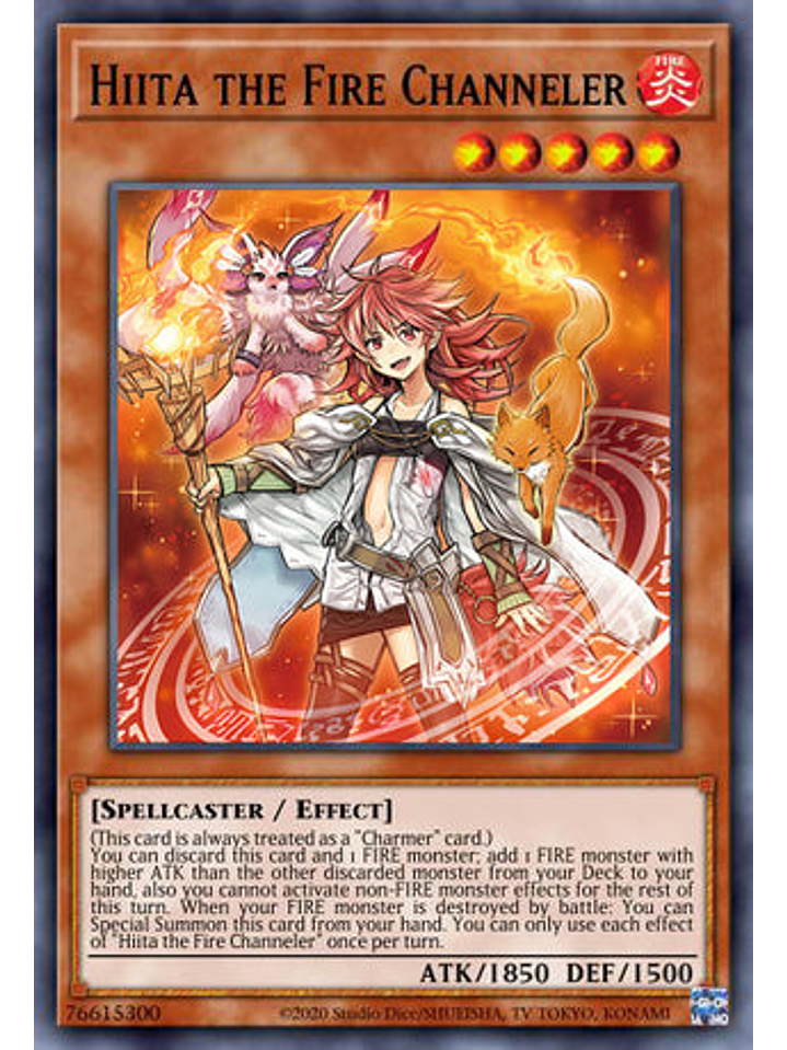 Hiita the Fire Channeler - DUNE-EN026 - Ultra Rare 1st Edition 1
