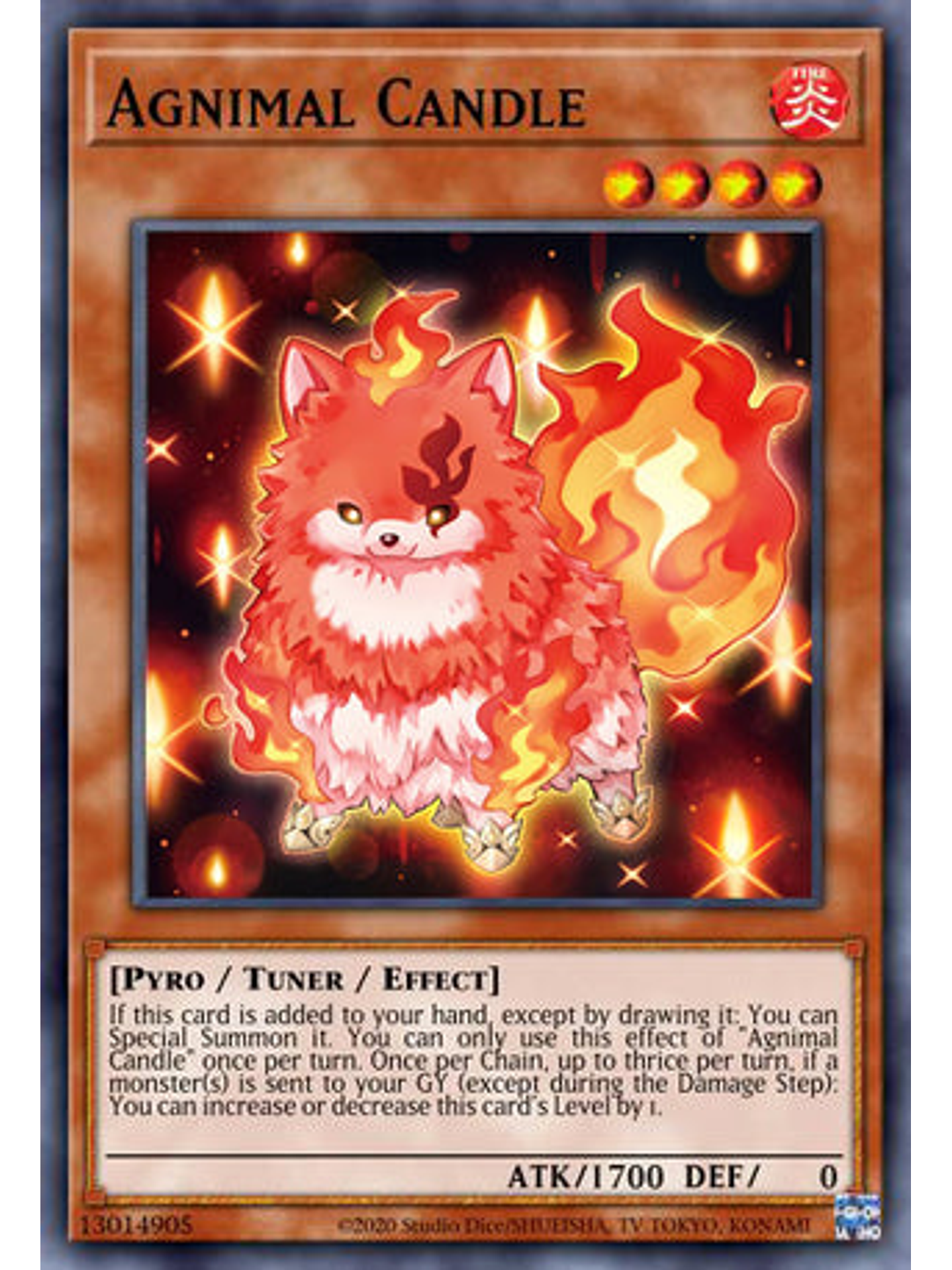 Agnimal Candle - DUNE-EN027 - Common 1st Edition 1