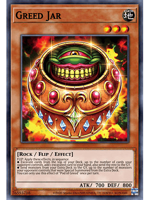 Greed Jar - DUNE-EN029 - Common 1st Edition