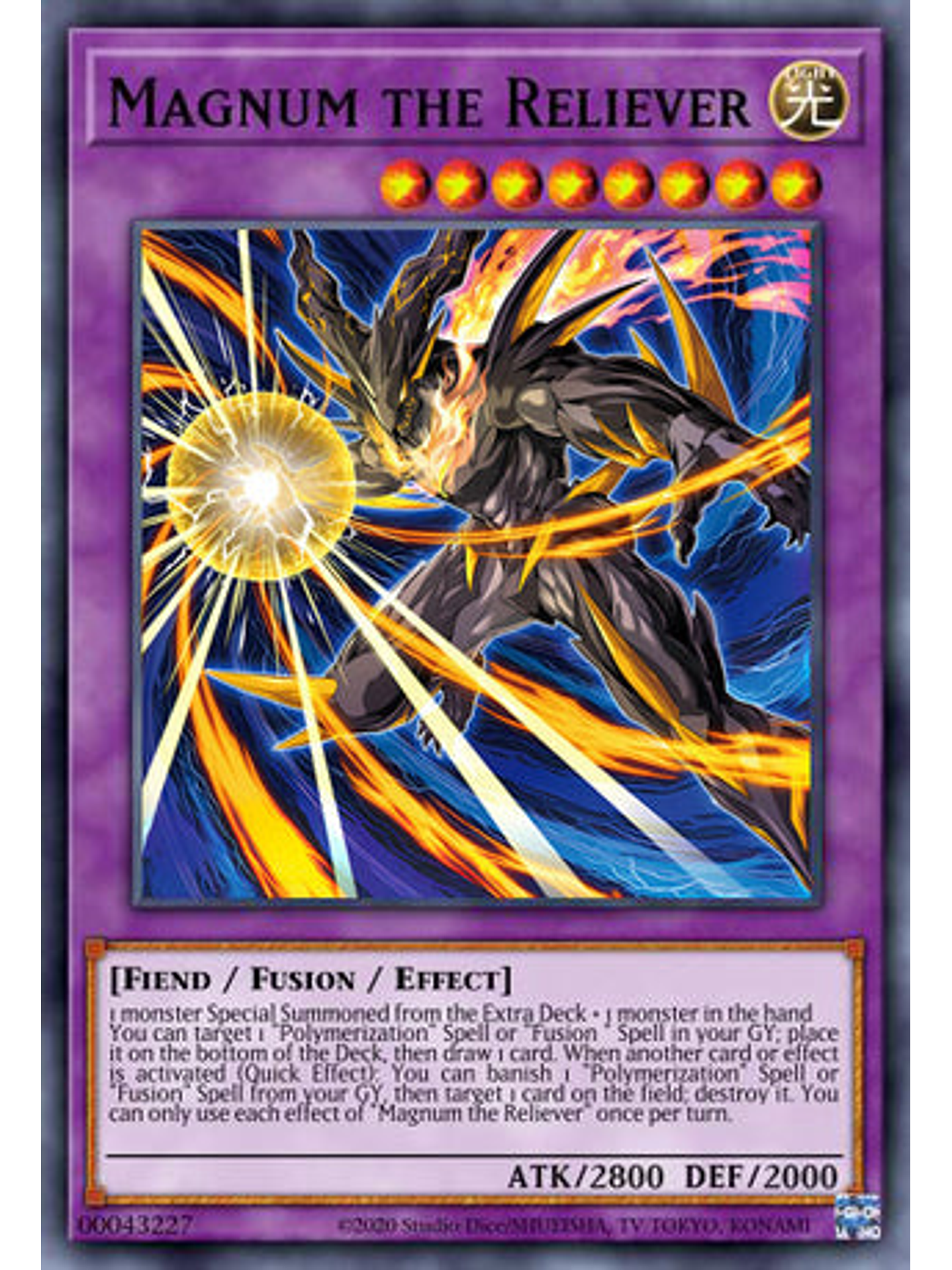 Magnum the Reliever - DUNE-EN036 - Super Rare 1st Edition 1