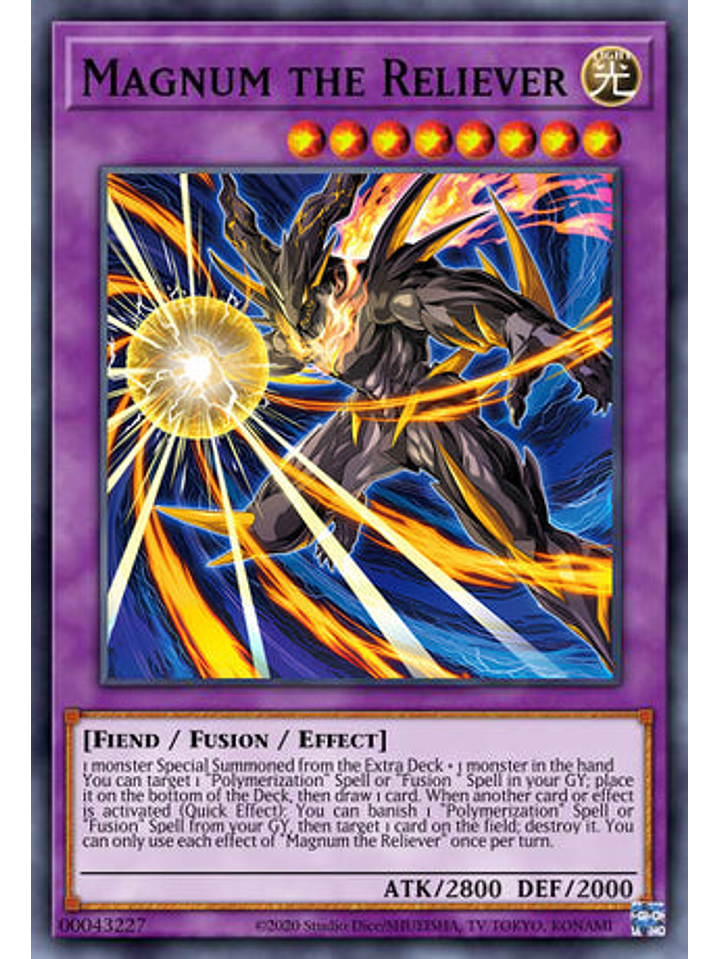 Magnum the Reliever - DUNE-EN036 - Super Rare 1st Edition 1