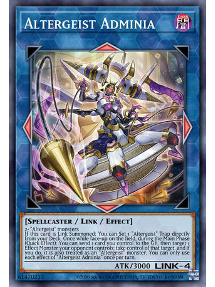 Altergeist Adminia - DUNE-EN047 - Ultra Rare 1st Edition 1