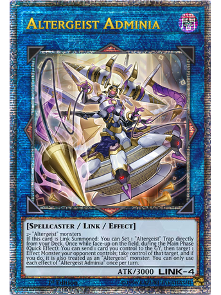 Altergeist Adminia - DUNE-EN047 - Quarter Century Rare 1st Edition 1