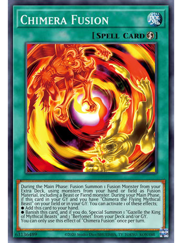 Chimera Fusion - DUNE-EN052 - Super Rare 1st Edition 1