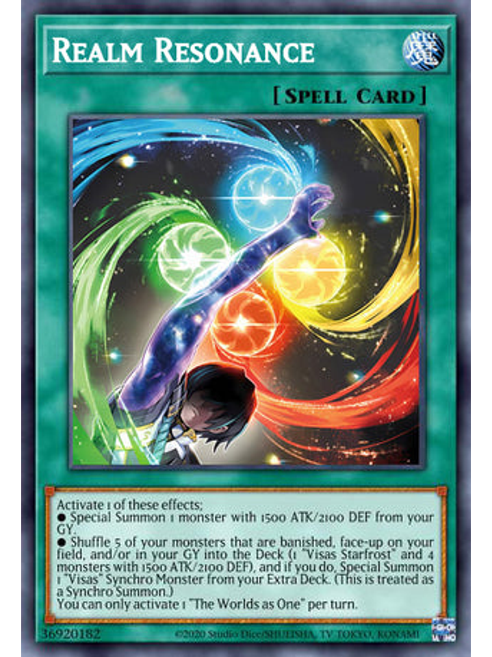 Realm Resonance - DUNE-EN054 - Common 1st Edition 1