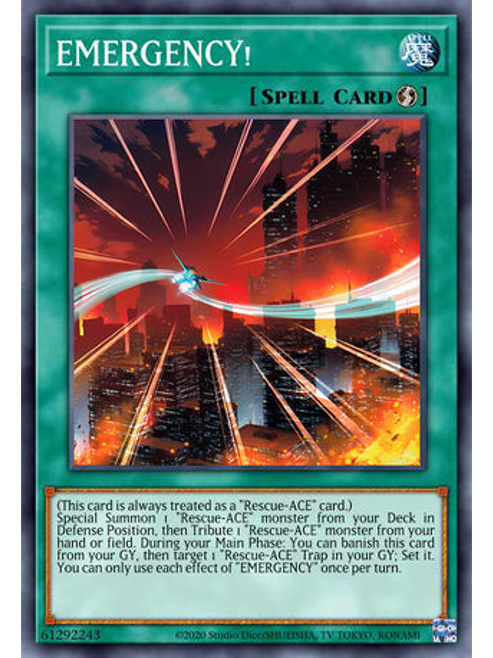 EMERGENCY! - DUNE-EN058 - Common 1st Edition 1