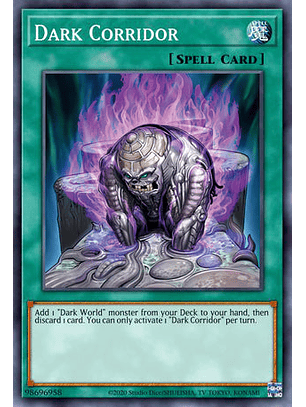 Dark Corridor - DUNE-EN059 - Secret Rare 1st Edition