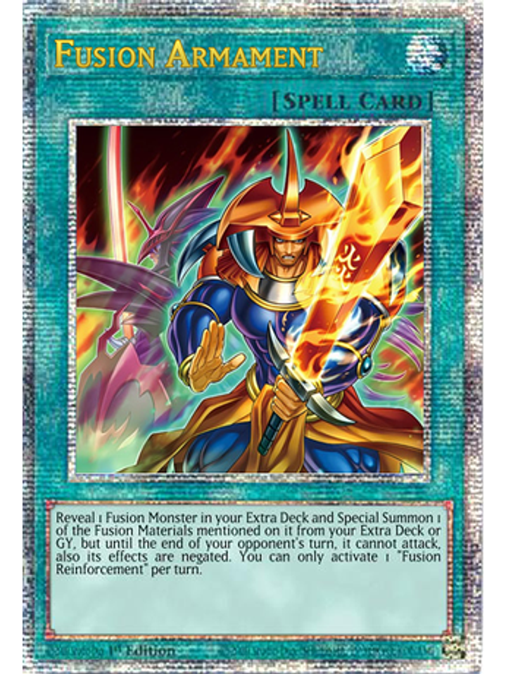 Fusion Armament - DUNE-EN061 - Quarter Century Rare 1st Edition 1