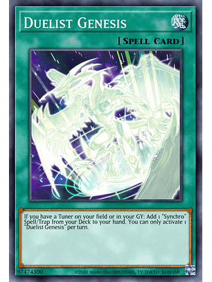 Duelist Genesis - DUNE-EN062 - Super Rare 1st Edition