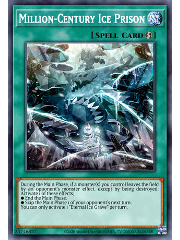 Million-Century Ice Prison - DUNE-EN066 - Common 1st Edition 1