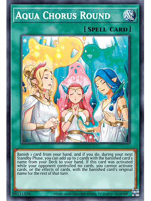 Aqua Chorus Round - DUNE-EN067 - Common 1st Edition