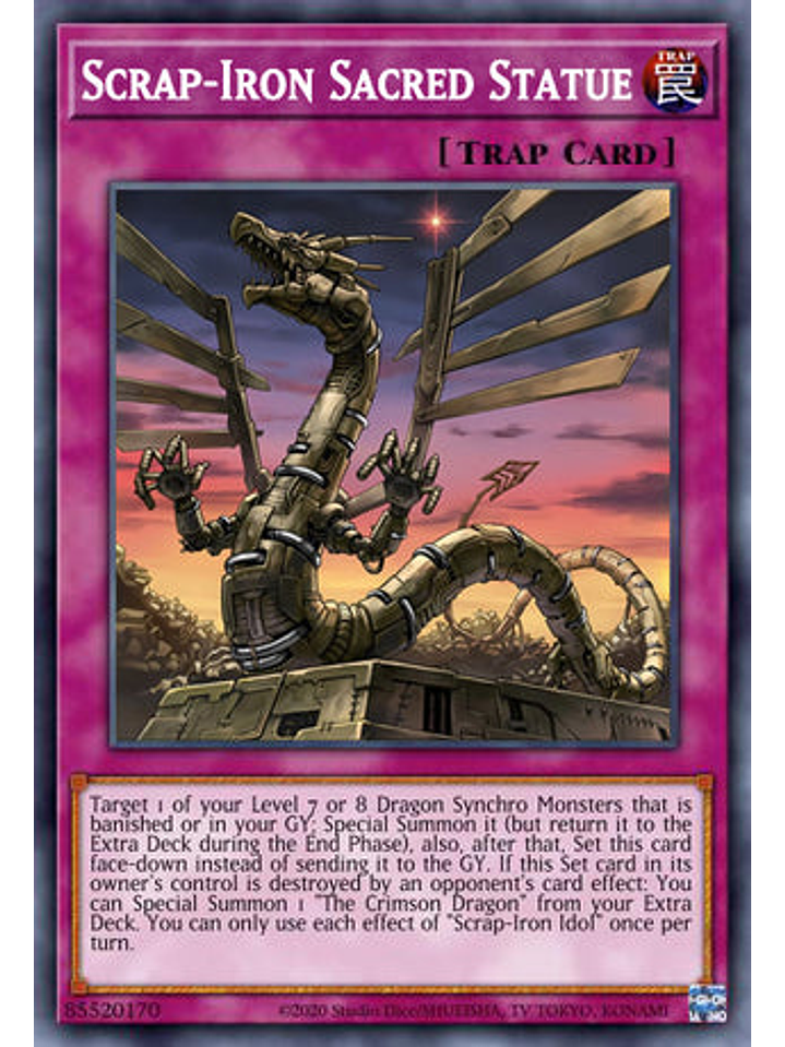 Scrap-Iron Sacred Statue - DUNE-EN068 - Common 1st Edition 1