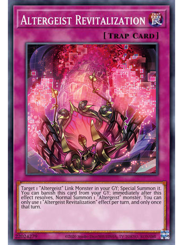 Altergeist Revitalization - DUNE-EN069 - Common 1st Edition 1