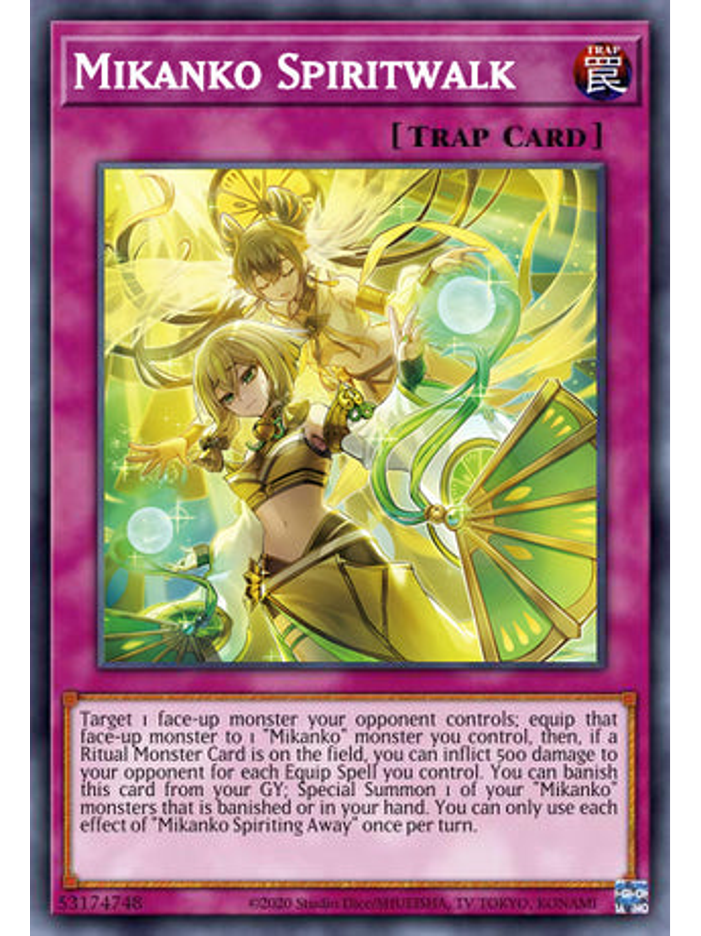 Mikanko Spiritwalk - DUNE-EN076 - Common 1st Edition 1