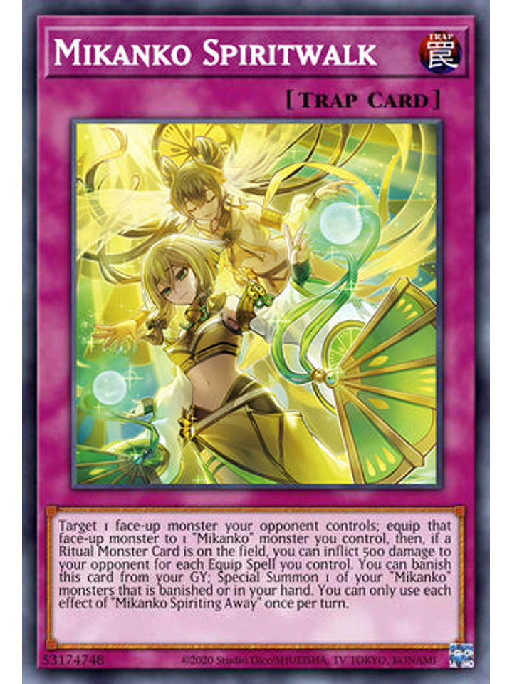 Mikanko Spiritwalk - DUNE-EN076 - Common 1st Edition 1