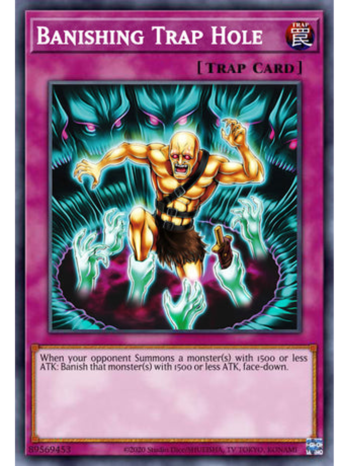 Banishing Trap Hole - DUNE-EN077 - Super Rare 1st Edition 1