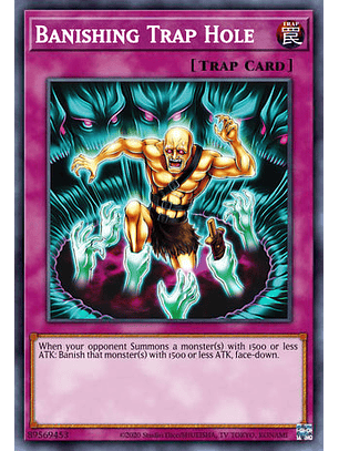 Banishing Trap Hole - DUNE-EN077 - Super Rare 1st Edition