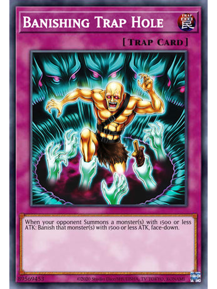 Banishing Trap Hole - DUNE-EN077 - Super Rare 1st Edition 1