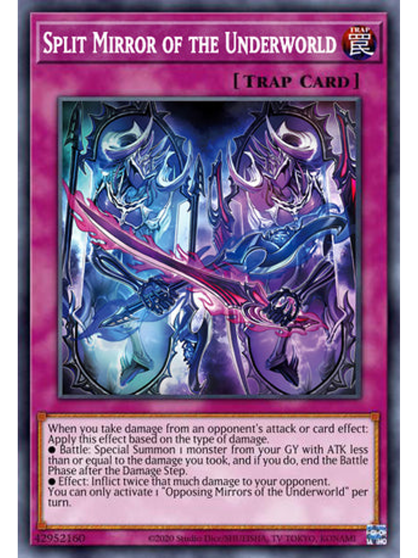 Split Mirror of the Underworld - DUNE-EN079 - Common 1st Edition 1