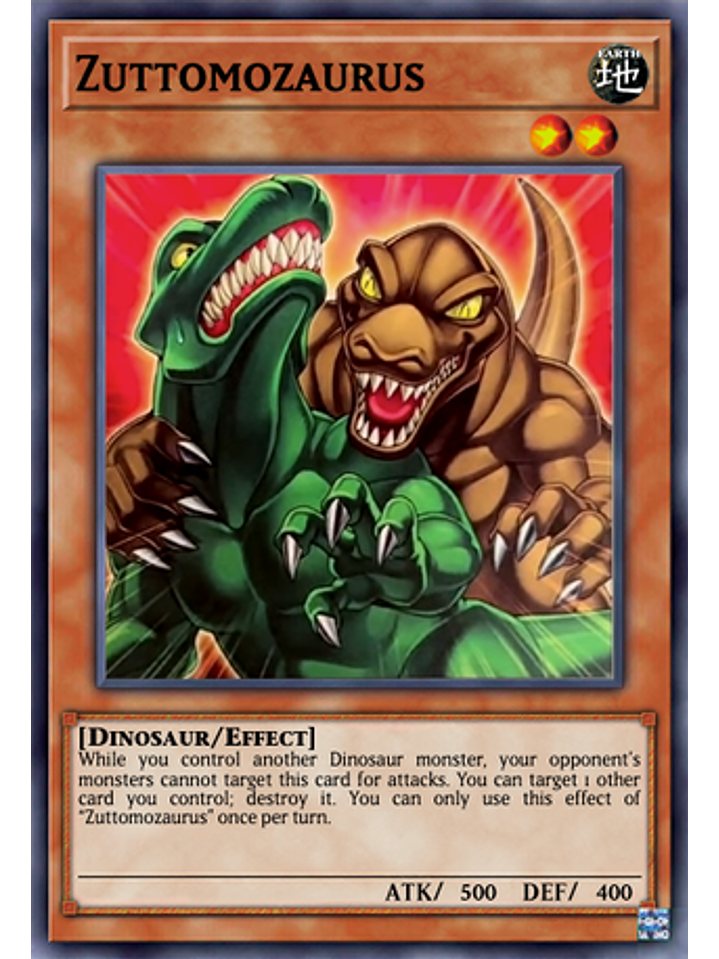 Zuttomozaurus - DUNE-EN081 - Common 1st Edition 1