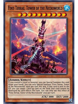 Finis Terrae, Tower of the Necroworld - DUNE-EN082 - Common 1st Edition