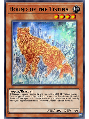 Hound of the Tistina - DUNE-EN087 - Super Rare 1st Edition