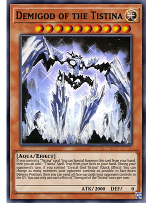 Demigod of the Tistina - DUNE-EN088 - Ultra Rare 1st Edition