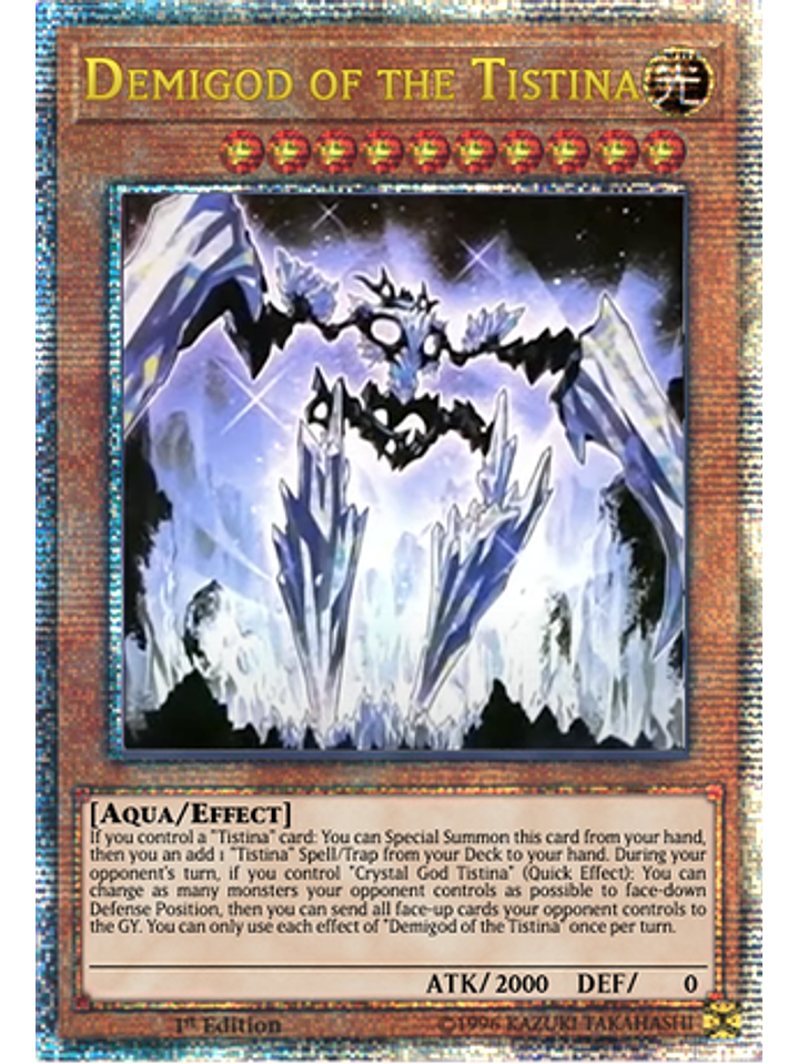 Demigod of the Tistina - DUNE-EN088 - Quarter Century Rare 1st Edition 1