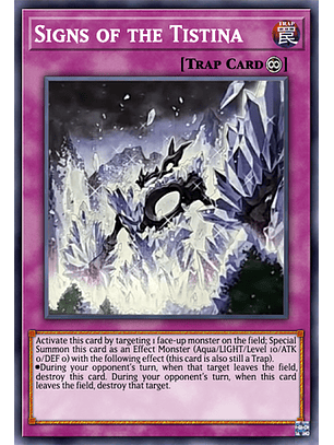 Signs of the Tistina - DUNE-EN092 - Common 1st Edition