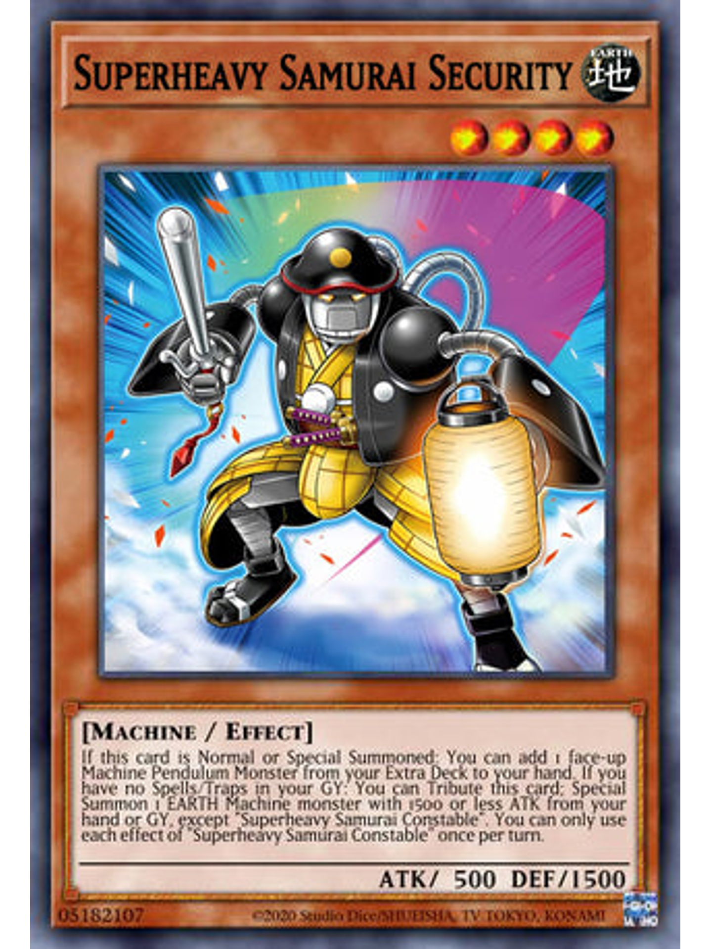 Superheavy Samurai Security - DUNE-EN097 - Common 1st Edition 1