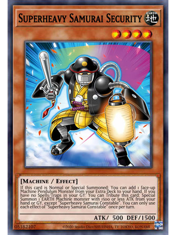 Superheavy Samurai Security - DUNE-EN097 - Common 1st Edition 1