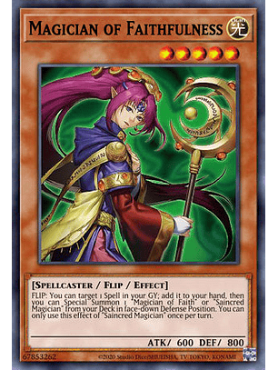 Magician of Faithfulness - DUNE-EN098 - Super Rare 1st Edition