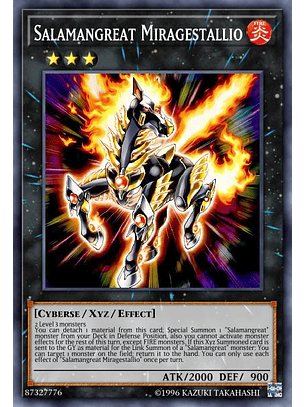 Salamangreat Miragestallio - LD10-EN010 - Common 1st Edition