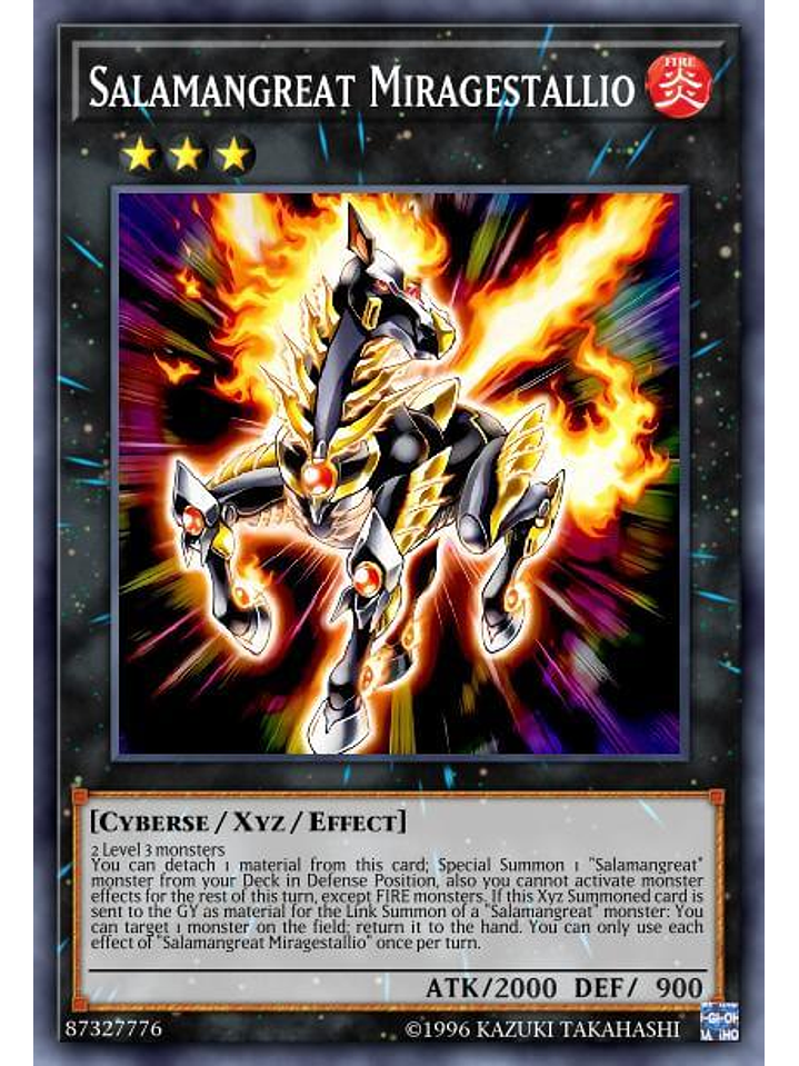 Salamangreat Miragestallio - LD10-EN010 - Common 1st Edition 1