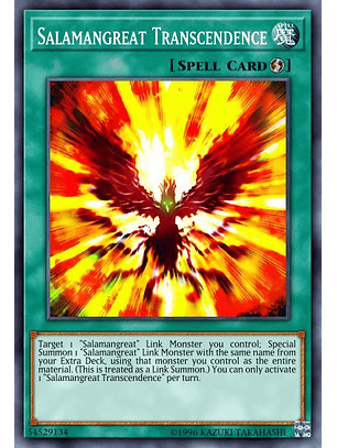 Salamangreat Transcendence - LD10-EN015 - Common 1st Edition