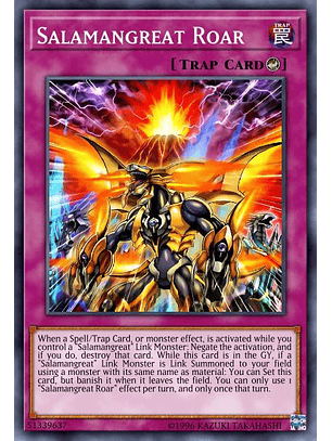 Salamangreat Roar - LD10-EN017 - Common 1st Edition