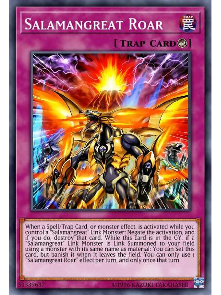 Salamangreat Roar - LD10-EN017 - Common 1st Edition 1