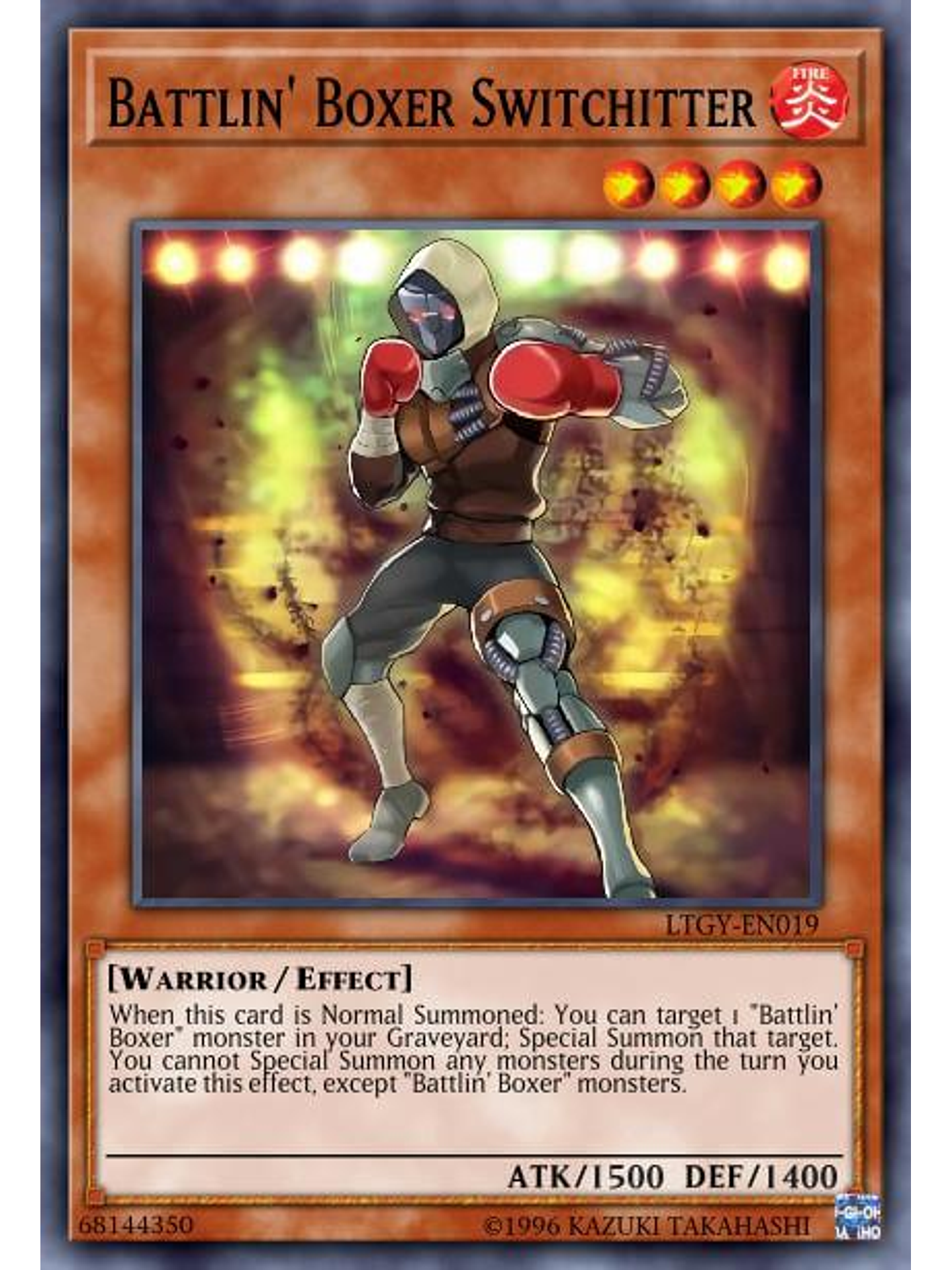 Battlin' Boxer Switchitter - LD10-EN041 - Common 1st Edition 1