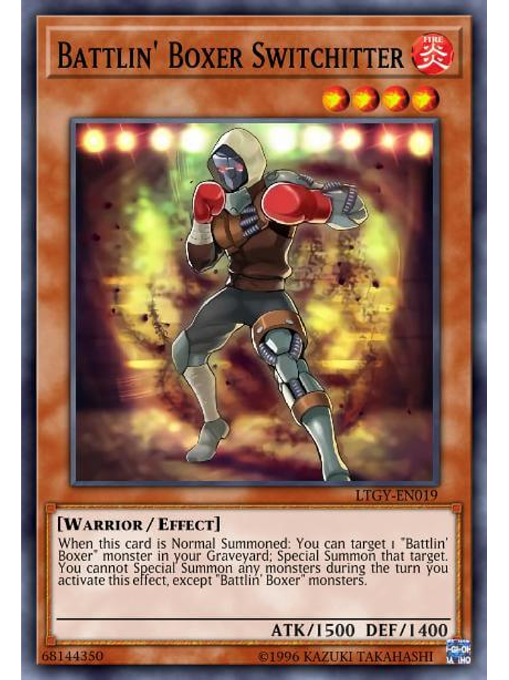 Battlin' Boxer Switchitter - LD10-EN041 - Common 1st Edition 1