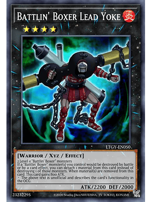 Battlin' Boxer Lead Yoke - LD10-EN057 - Rare 1st Edition